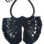 "DARK ANGEL" Макраме ѕидна декорација