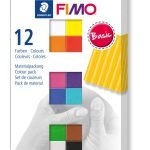 FIMO сет со 12 бои - Глина за моделирање