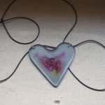Women Empowerment Necklace - Transparent Heart