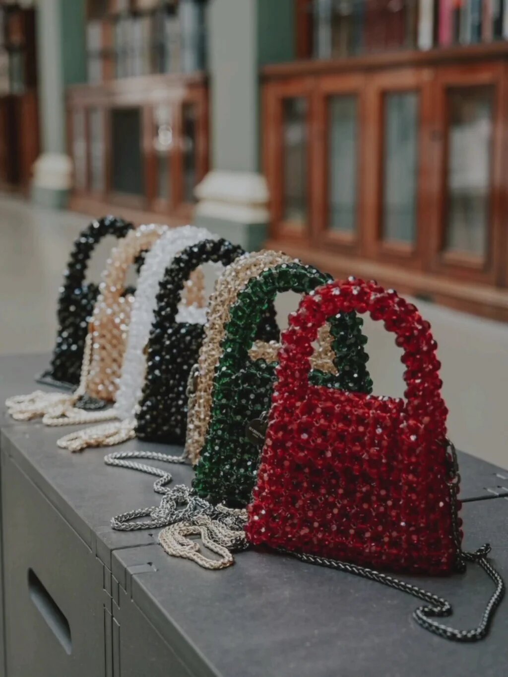 Handmade crystal XX bags